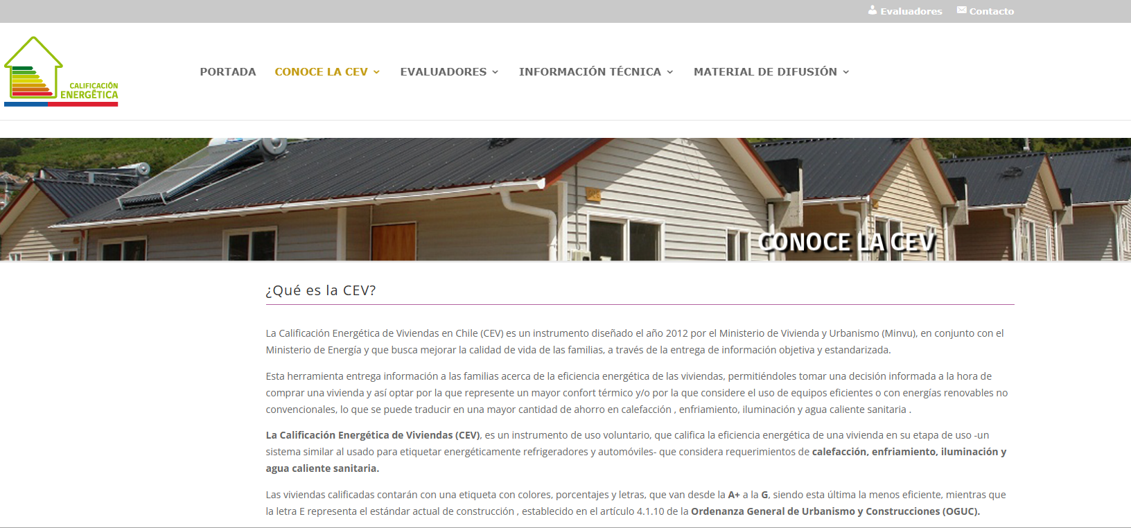 Calificación Energética de Viviendas